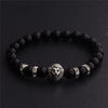 Perles de pierre naturelle Agat Bracelet Lion